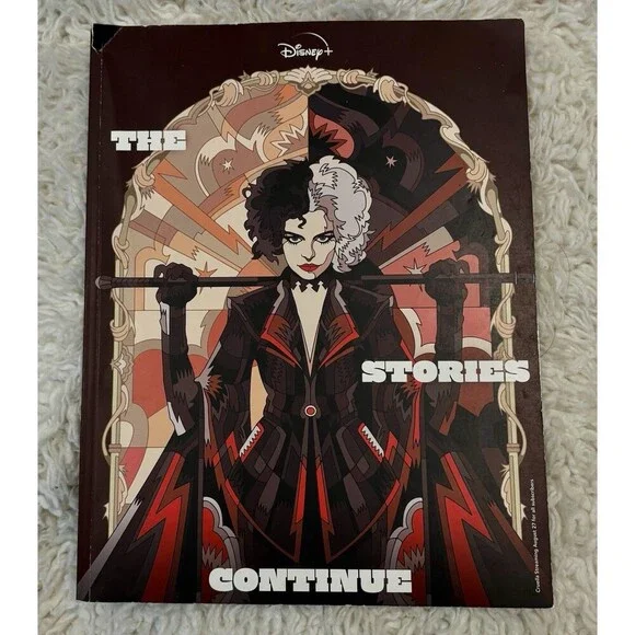 3 Disney+ 2021 THE STORIES CONTINUE Illustrated Mags Comics Loki Shark Cruella - Picture 10 of 13